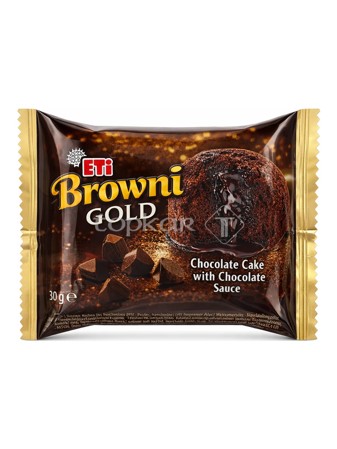 Eti Browni Gold 36g – Schokoladenkuchen mit Schokosoße Browni
