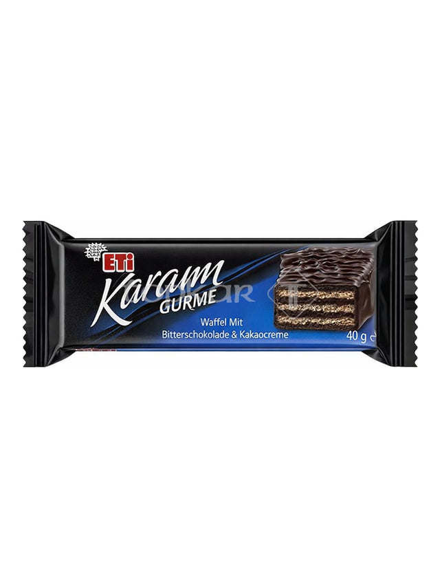 Eti Karam Gurme 44g – Waffel mit Bitterschokolade und Kakaocreme