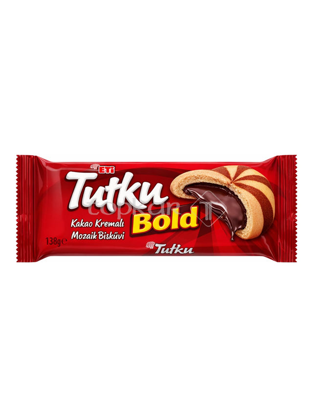 Eti Tutku Bold 138g – Kakao Kremalı Mozaik Bisküvi Kekse mit Kakaocreme