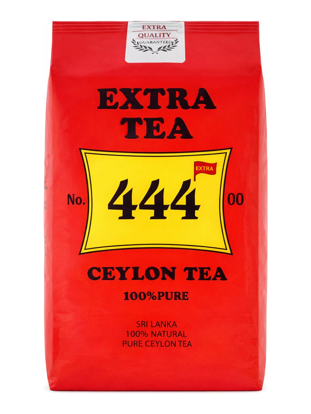 Extra Tea 444 Ceylon Tea 350g – 100% Pure Ceylon Schwarztee loses Blatt Sri Lanka