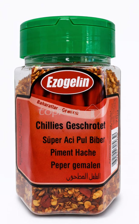 Ezogelin Chillies Geschrotet