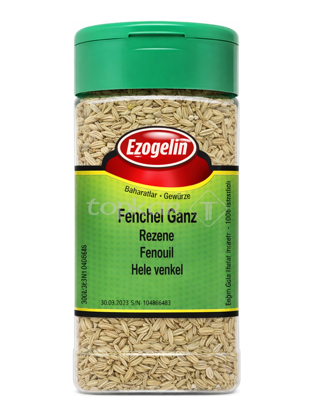 Ezogelin Fenchel Ganz 120g – Rezene ganze Fenchelsamen