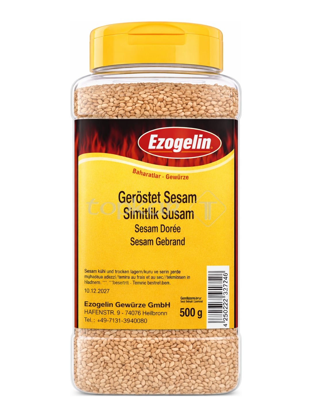 Ezogelin Gerösteter Sesam 500g – Simitlik Susam geröstete Sesamsamen