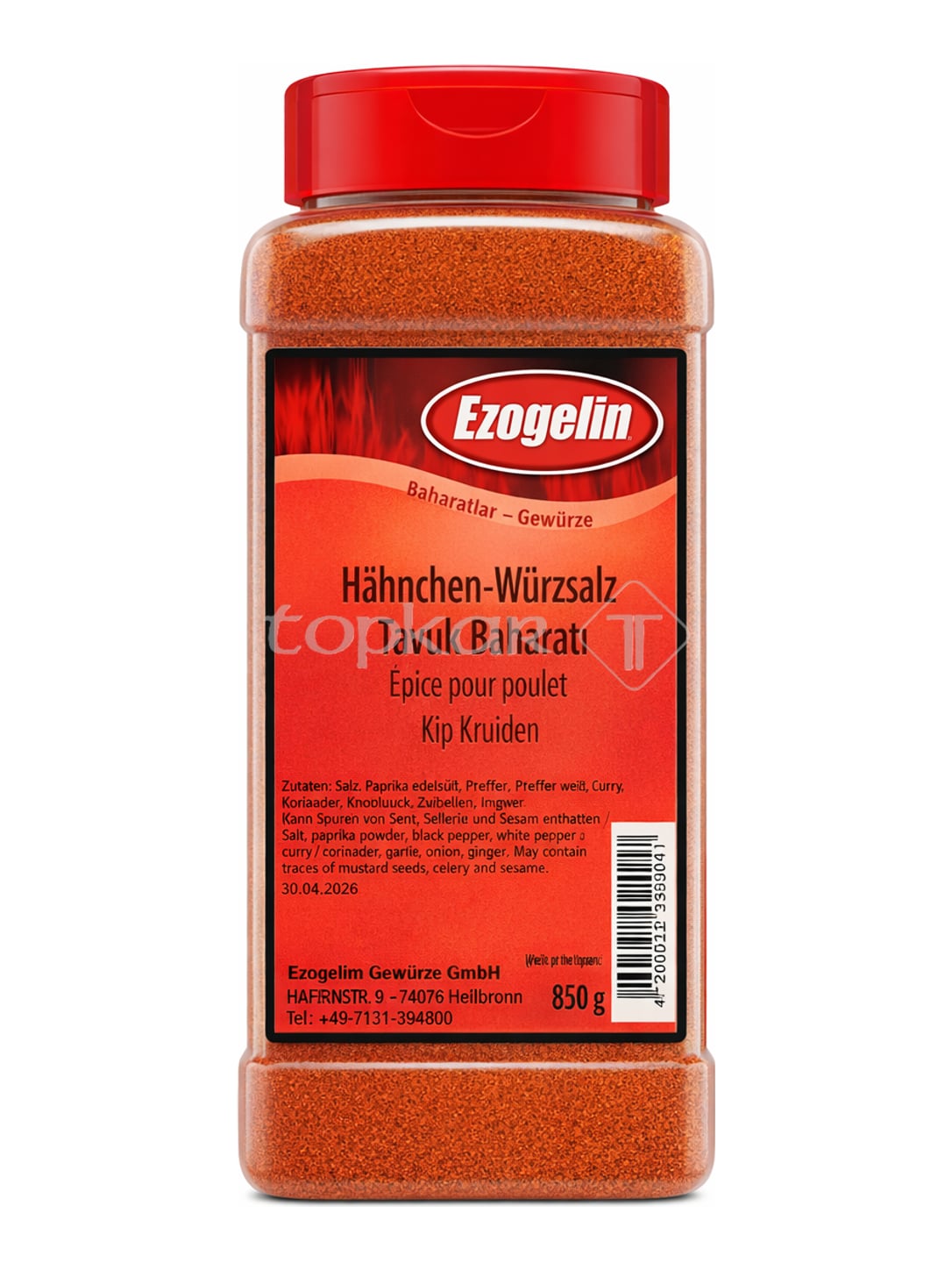 Ezogelin Hähnchen-Würzsalz 850g – Tavuk Baharatı Gewürzmischung für Geflügel