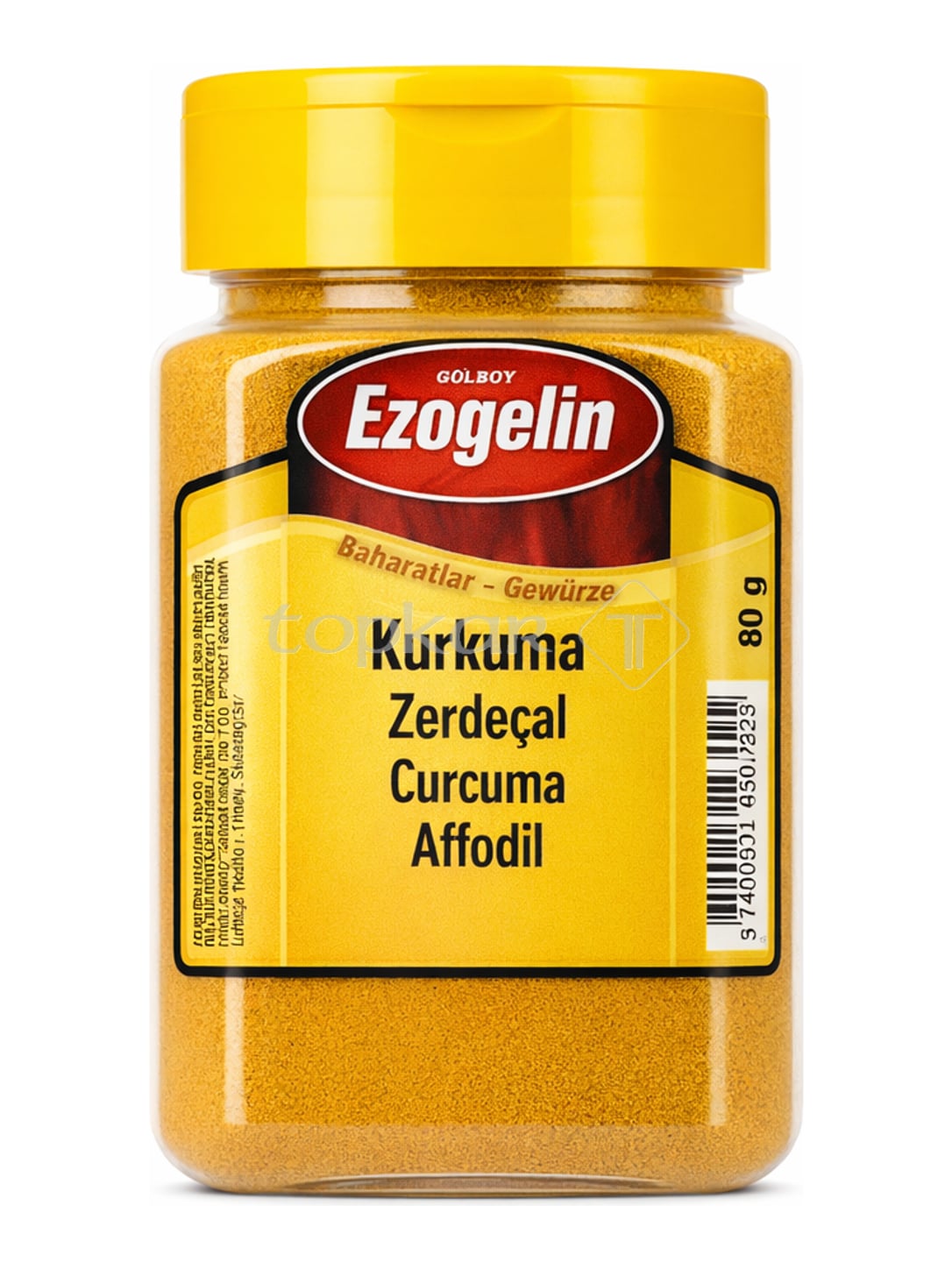 Ezogelin Kurkuma 80g – Zerdeçal gemahlenes Kurkumapulver