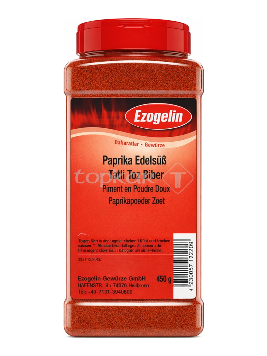 Ezogelin Paprika Edelsüß 450g – Tatlı Toz Biber gemahlener Paprika