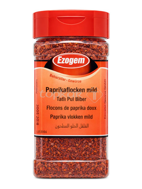 Ezogelin Paprikaflocken mild 150g – Tatlı Pul Biber milde Paprikaflocken
