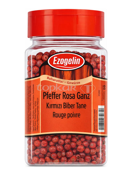 Ezogelin Rosa Pfeffer ganz 40g – Kırmızı Biber Tane rosa Pfefferbeeren