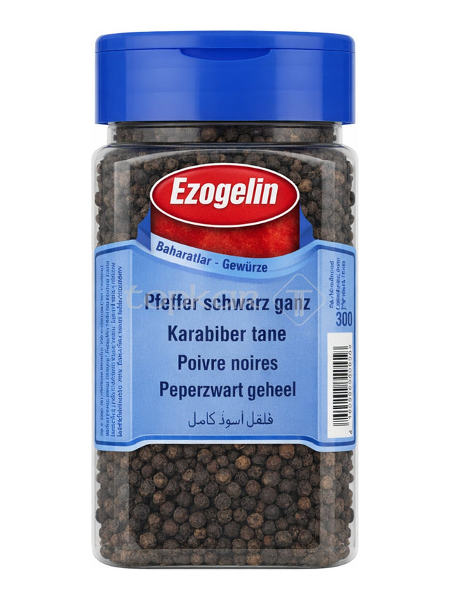 Ezogelin Schwarzer Pfeffer ganz 80g – Karabiber tane ganze Pfefferkörner