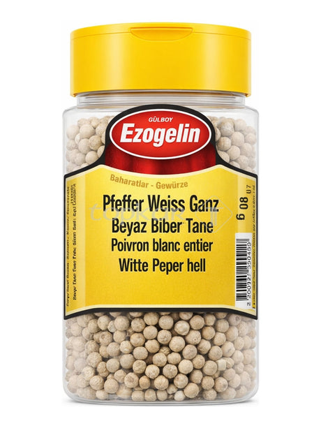 Ezogelin Weißer Pfeffer ganz 80g – Beyaz Biber Tane ganze Pfefferkörner