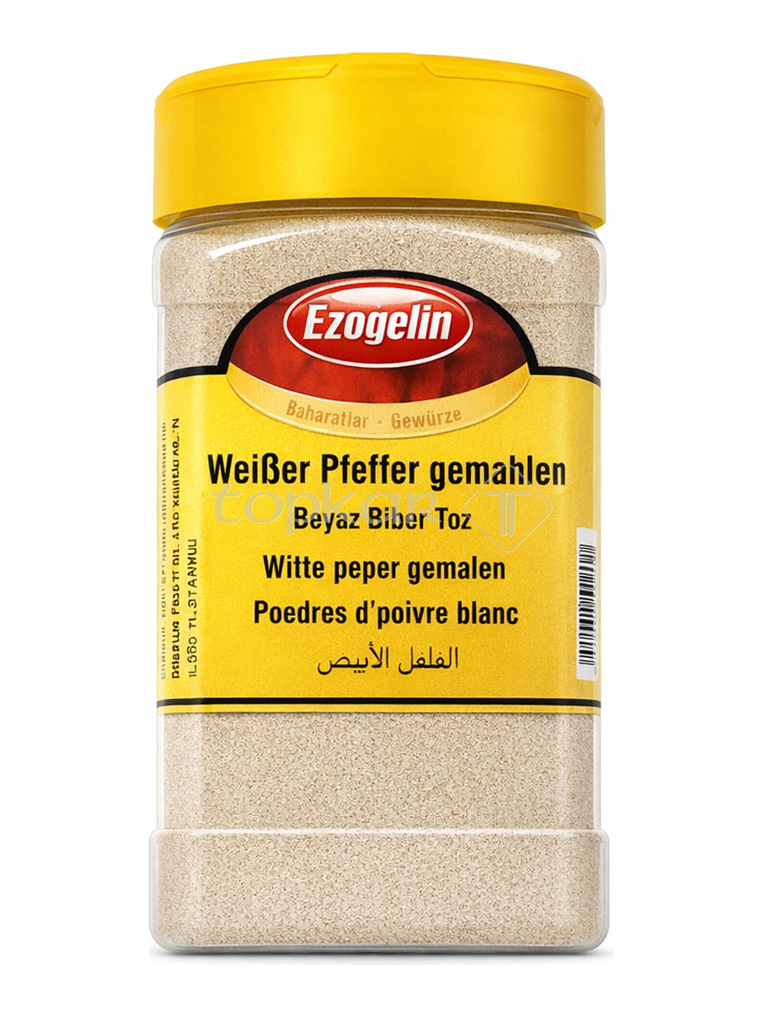 Ezogelin Weißer Pfeffer gemahlen 160g – Beyaz Biber Toz gemahlener weißer Pfeffer