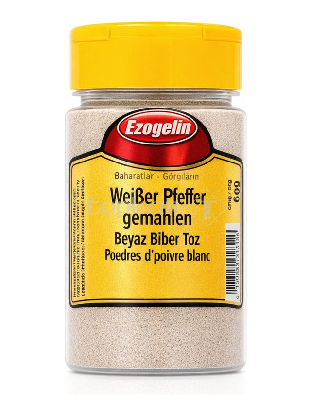 Ezogelin Weißer Pfeffer gemahlen 80g – Beyaz Biber Toz weißer Pfeffer