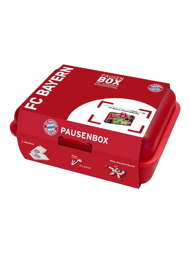 FC Bayern München Pausenbox 210g – FCB Süßigkeiten-Set Brotdose