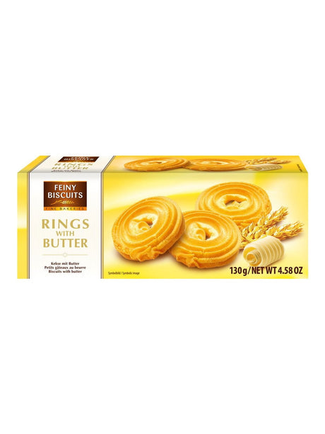 Feiny Biscuits Kekse mit Butter 130g – Butterkekse Buttergebäck