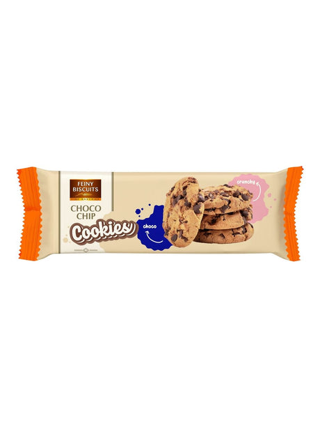 Feiny Biscuits Schoko-Chip Cookies 125g – knusprige Chocolate Chip Cookies
