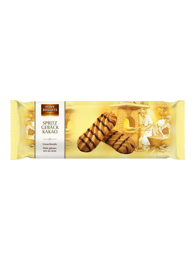 Feiny Biscuits Spritzgebäck Kakao 200g – Kakao Mürbegebäck