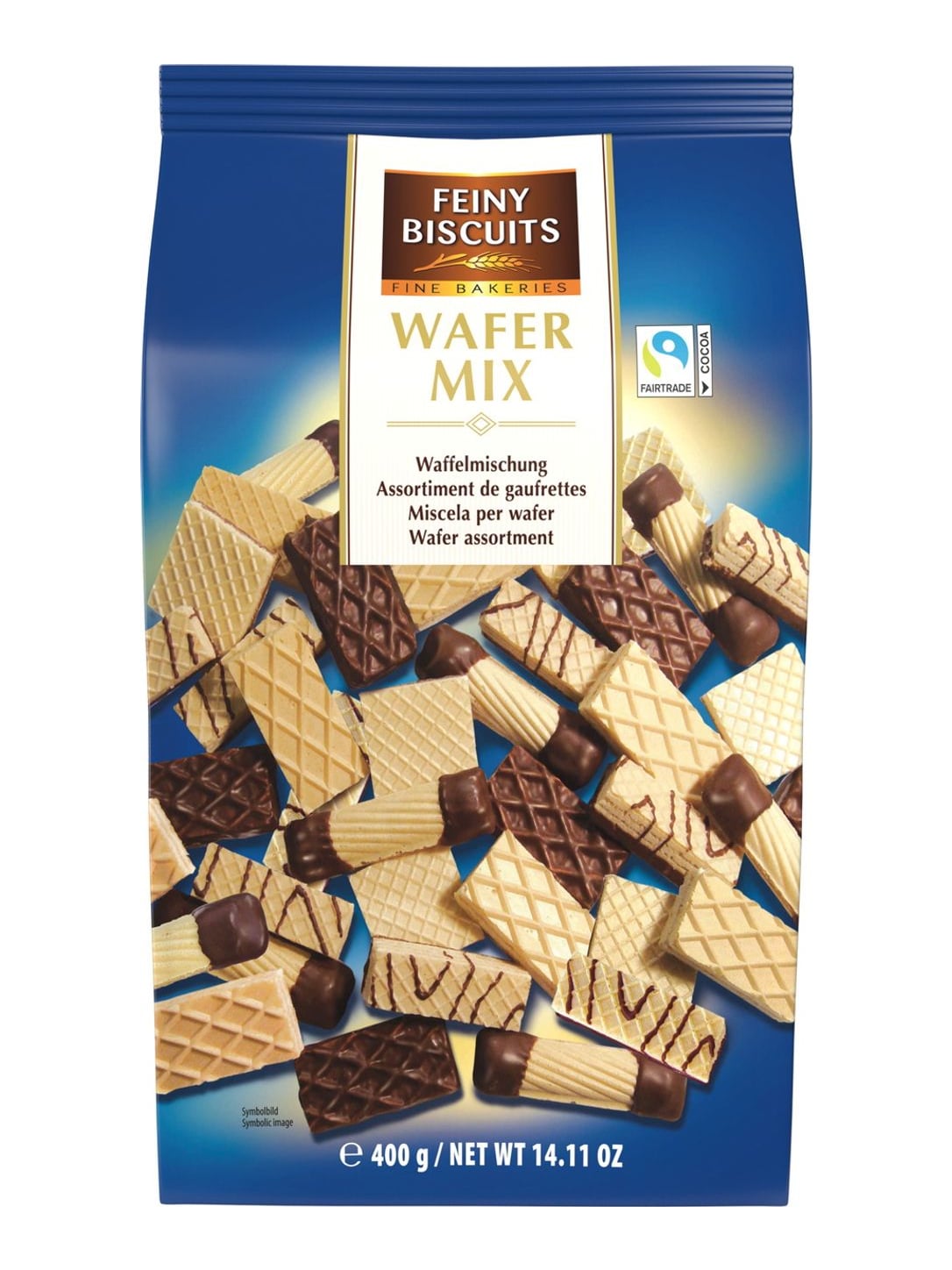 Feiny Biscuits Waffelmischung 400g – knusprige Kakaowaffeln