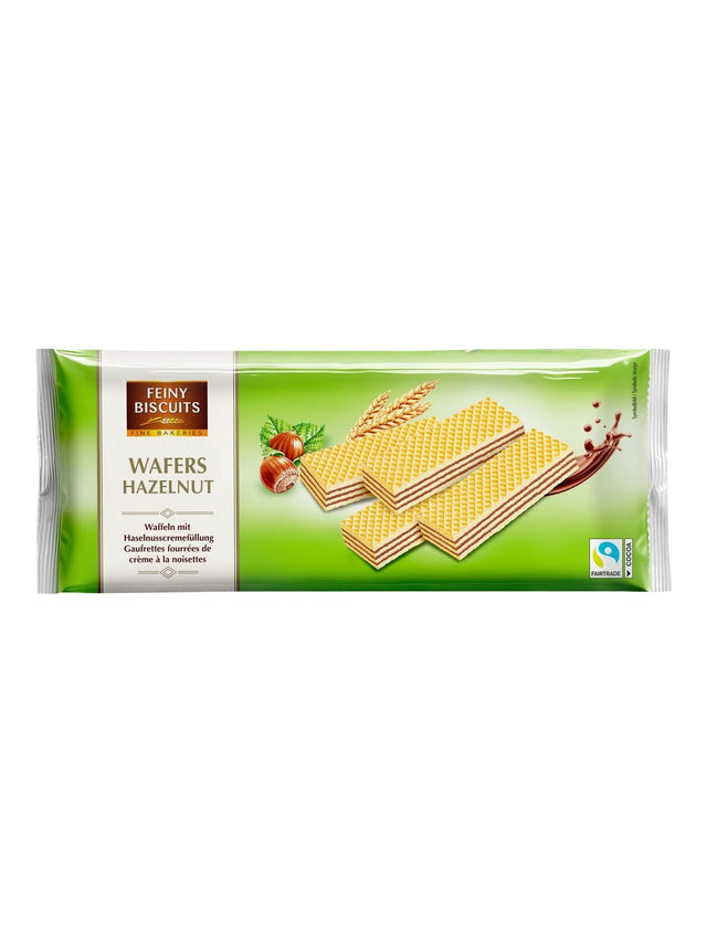Feiny Biscuits Waffeln mit Haselnusscreme 250g – gefüllte Haselnusswaffeln
