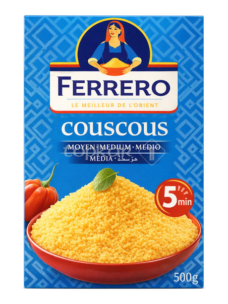 Ferrero Couscous 500g – Couscous Moyen mittlerer Hartweizengrieß
