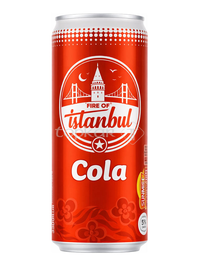 Fire of Istanbul Cola 330 ml – türkische Cola koffeinhaltiges Erfrischungsgetränk