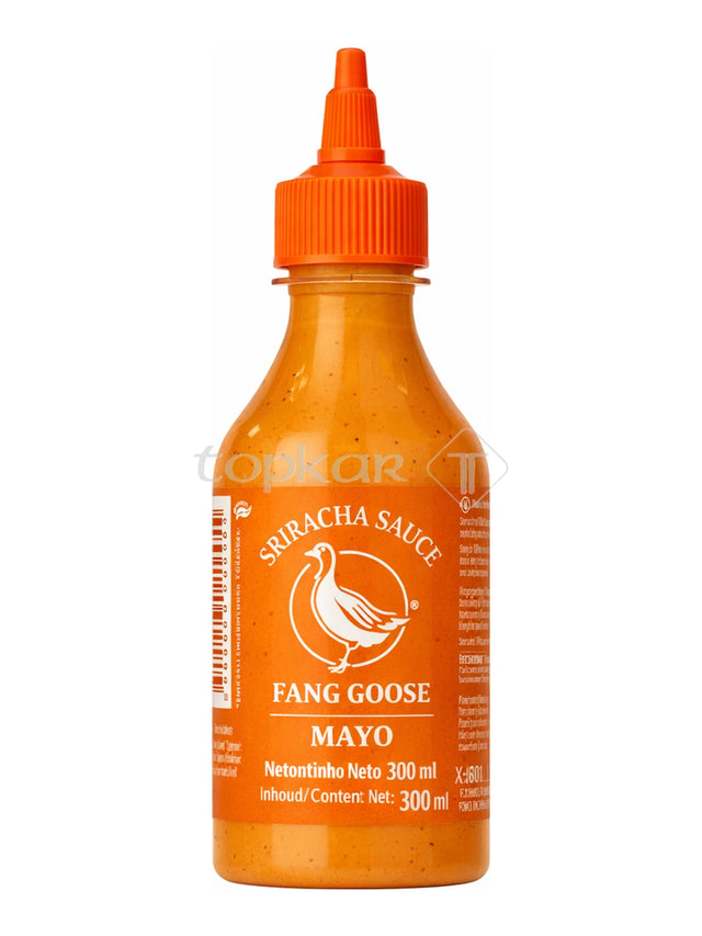 Flying Goose Brand Sriracha Mayo Sauce 200 ml – Sriracha Chili-Mayo Sauce vegan