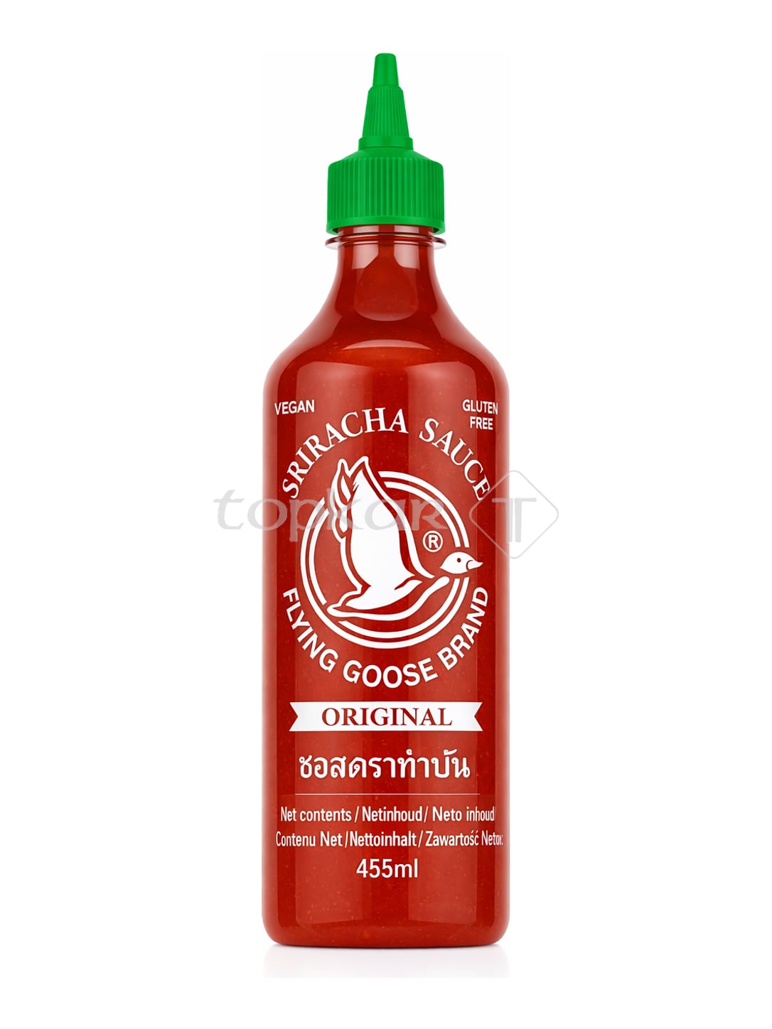 Flying Goose Brand Sriracha Sauce Original 455ml – scharfe Chilisauce aus Thailand