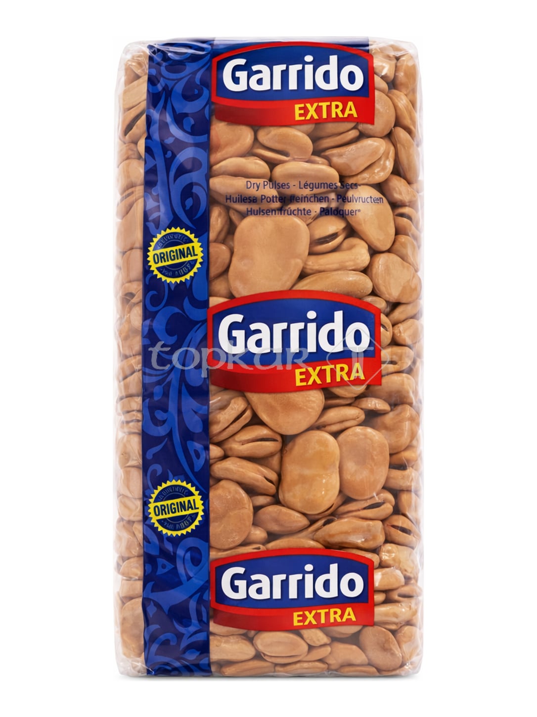 Garrido Bakla 800g – getrocknete dicke Saubohnen mit Schale