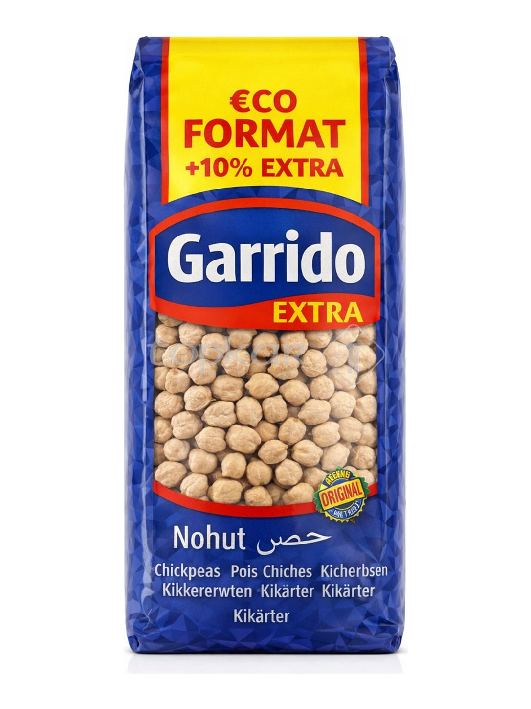 Garrido Kichererbsen Oro Extra 1100g – Nohut Chickpeas getrocknet
