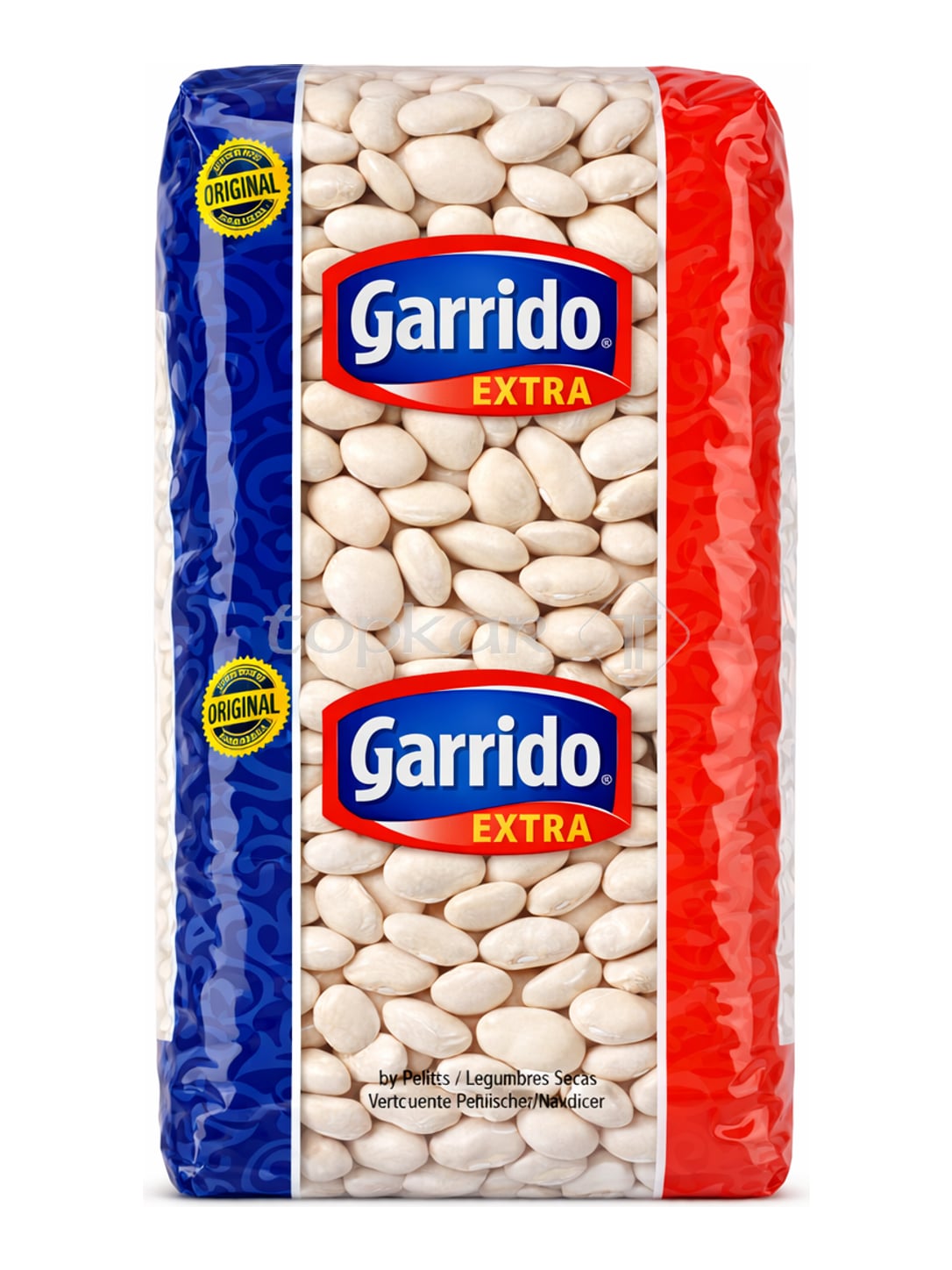 Garrido Limabohnen 800g – Judías Lima Fasülye getrocknete Bohnen