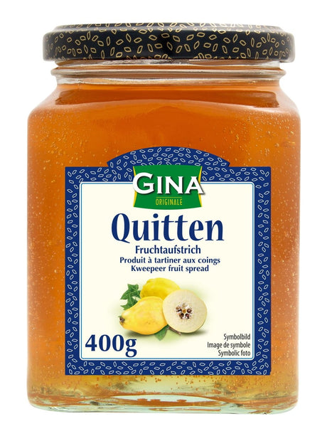 Gina Fruchtaufstrich Quitte 400g – Quittenaufstrich Quittenmarmelade