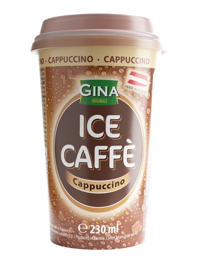 Gina Originale Eiskaffee Cappuccino 230 ml – Ice Coffee Kaffeegetränk