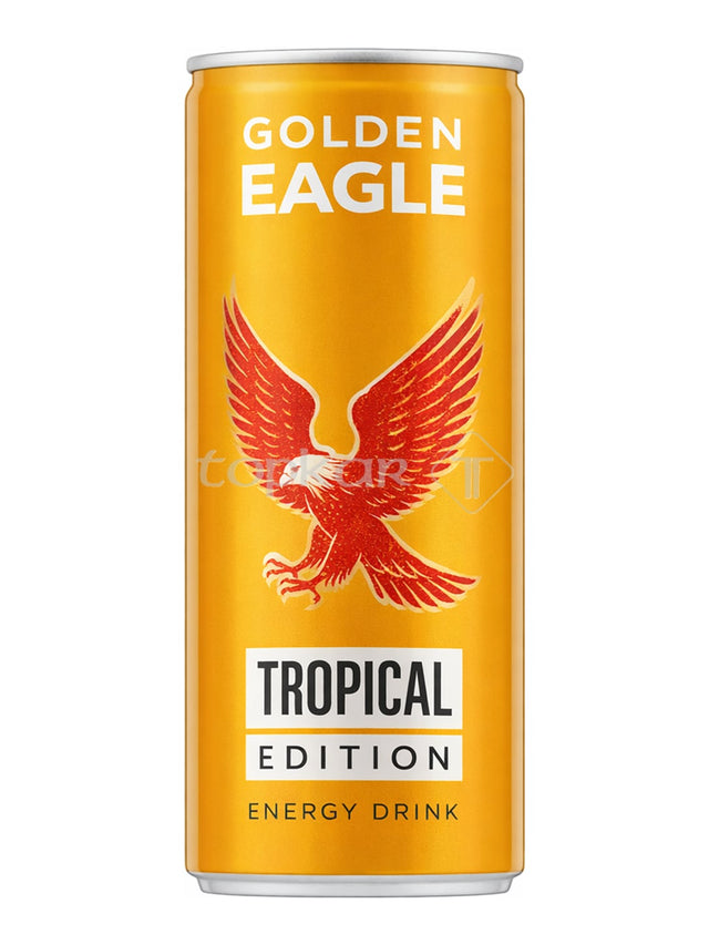 Golden Eagle Tropical Edition 250 ml – tropischer Energy Drink mit Koffein und Taurin