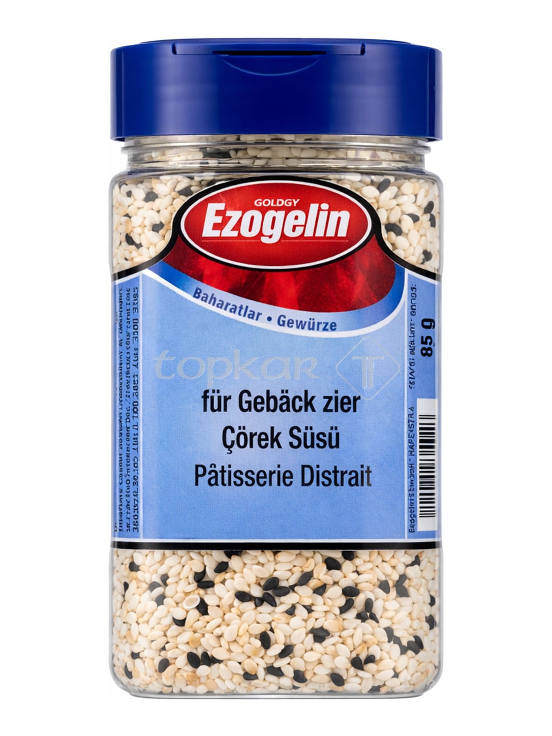 Gülsoy Ezogelin Gebäckstreusel 85g – Çörek Süsü Sesam Schwarzkümmel Mohn