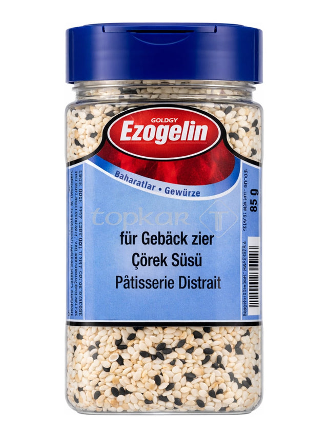 Gülsoy Ezogelin Gebäckstreusel 85g – Çörek Süsü Sesam Schwarzkümmel Mohn
