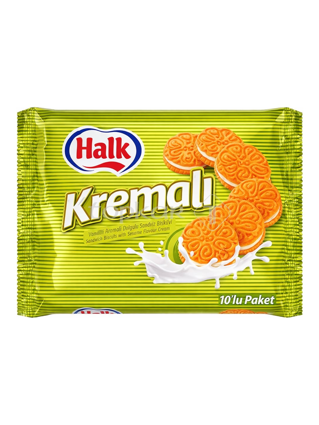 Halk Sandwichkekse mit Bananencreme 500g – Muzlu Sandviç Bisküvi türkische Doppelkekse