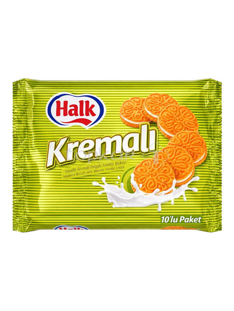Halk Sandwichkekse mit Bananencreme 500g – Muzlu Sandviç Bisküvi türkische Doppelkekse