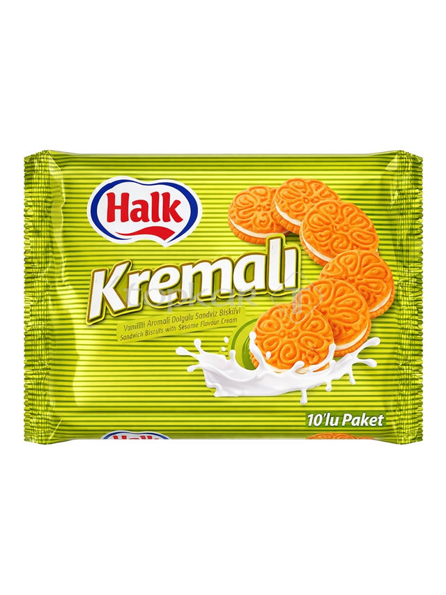 Halk Sandwichkekse mit Bananencreme 500g – Muzlu Sandviç Bisküvi türkische Doppelkekse