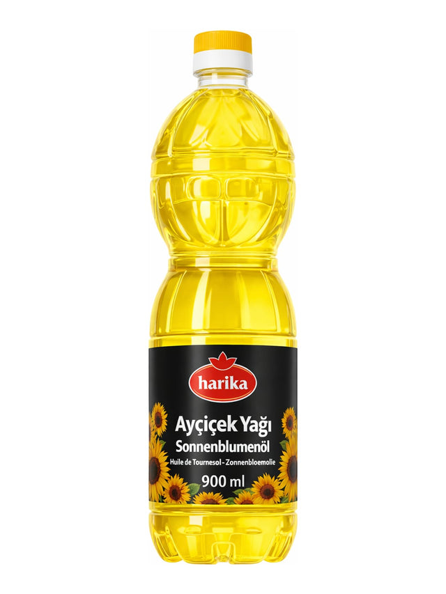 Harika Sonnenblumenöl 900 ml – Ayçiçek Yağı raffiniertes Speiseöl