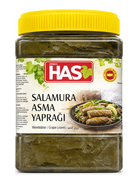 Has Erbaa Weinblätter in Salzlake 1400g – Salamura Asma Yaprağı für Dolma