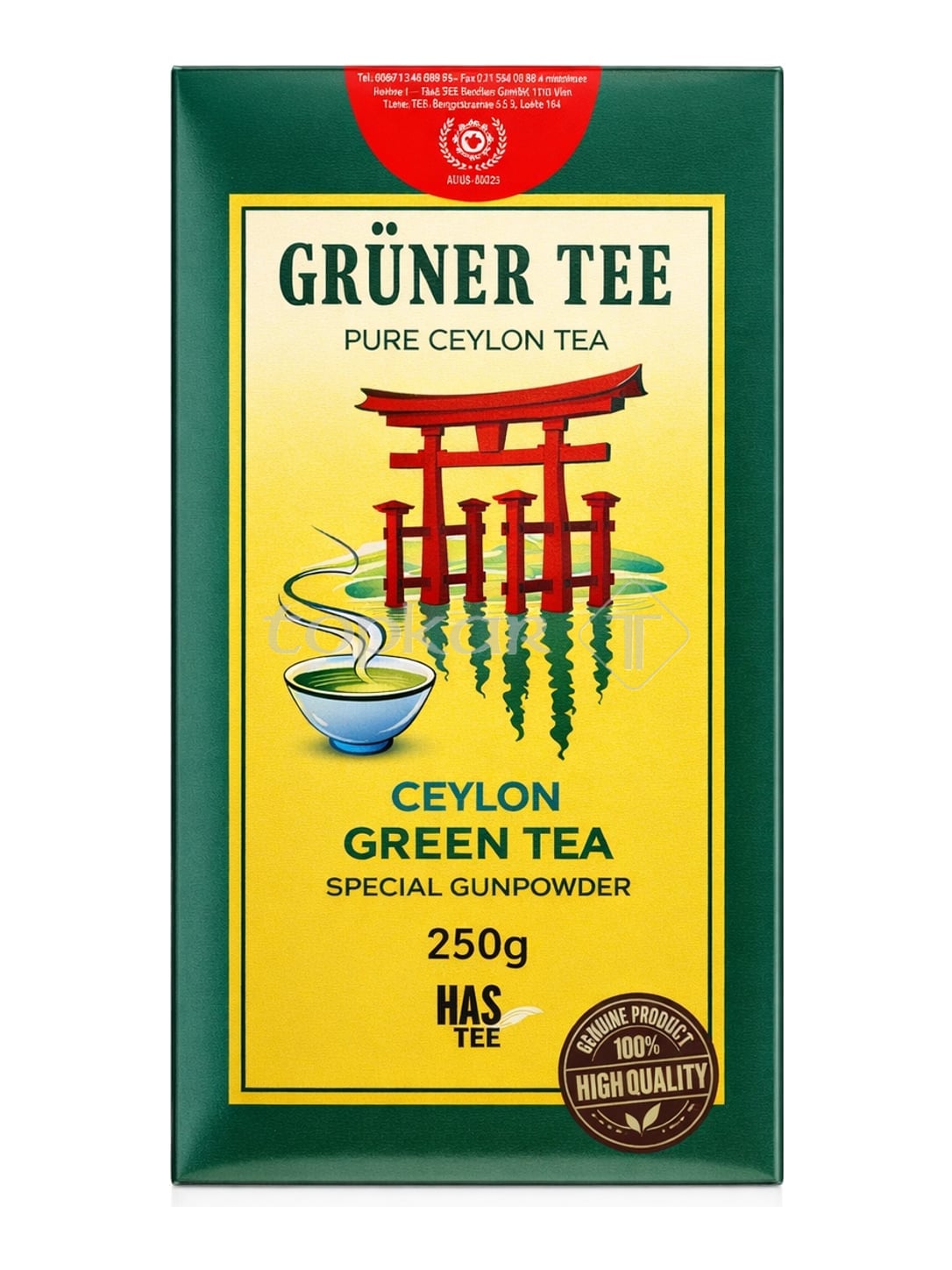 Has Tee Grüner Tee Ceylon Gunpowder