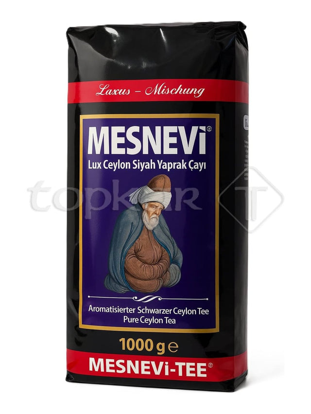 Schwarzer Ceylon Tee Mesnevi Tee