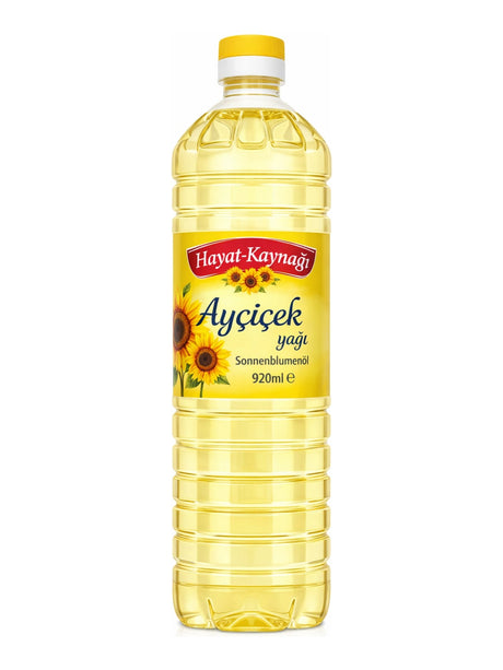 Hayat-Kaynağı Sonnenblumenöl 920 ml – Ayçiçek Yağı raffiniertes Speiseöl