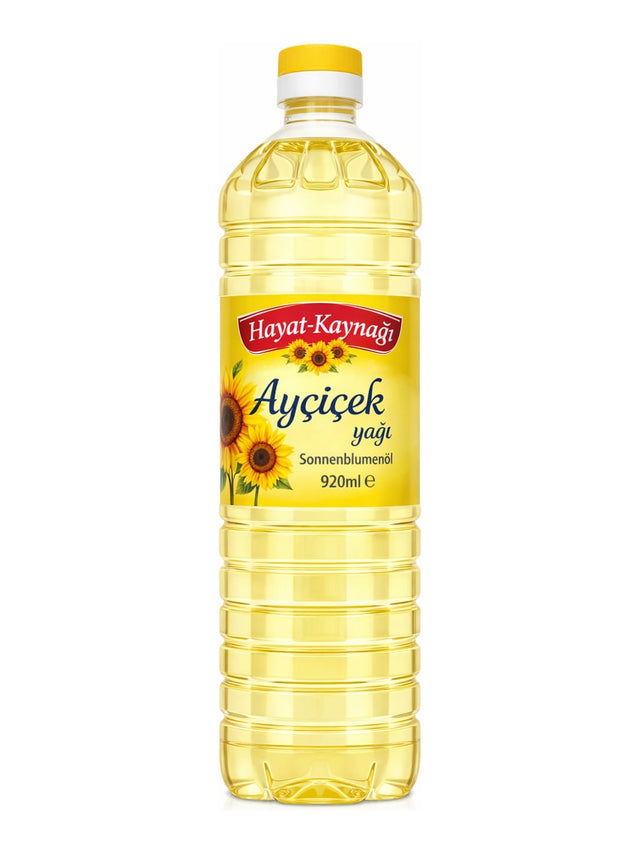 Hayat-Kaynağı Sonnenblumenöl 920 ml – Ayçiçek Yağı raffiniertes Speiseöl