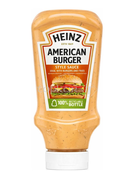 Heinz American Burger Style Sauce 230 g – cremige Burgersauce mit Dill und Senf