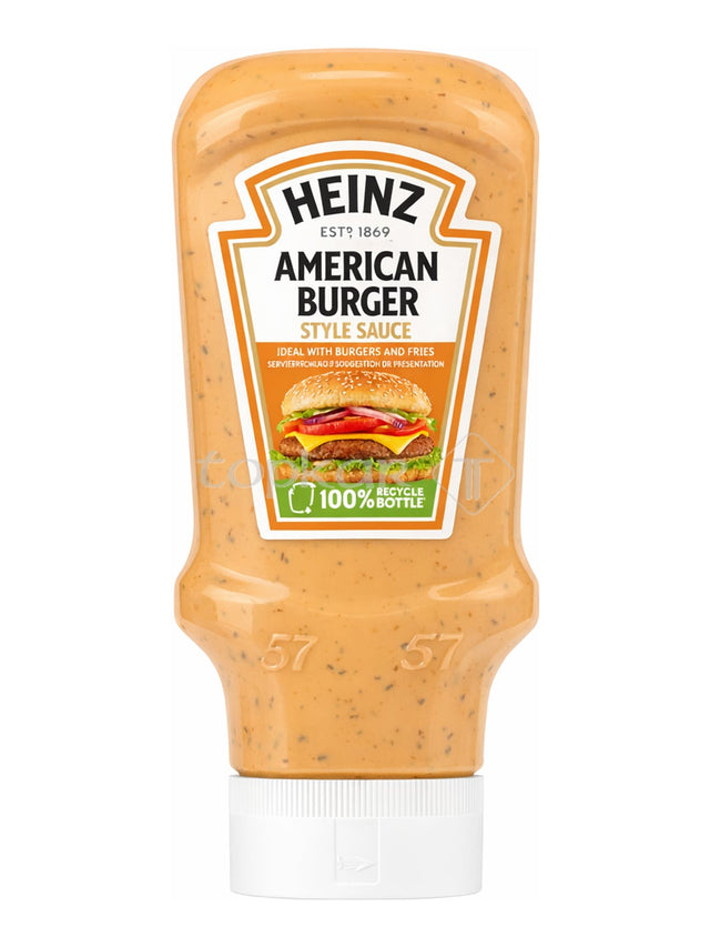 Heinz American Burger Style Sauce 400 ml – cremige Burgersauce mit Dill