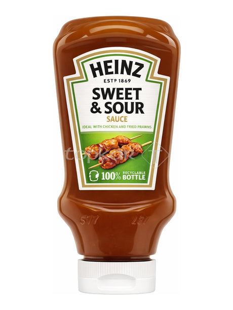 Heinz Süß-Sauer Sauce 260g – Sweet & Sour Sauce fruchtig mit Ananas