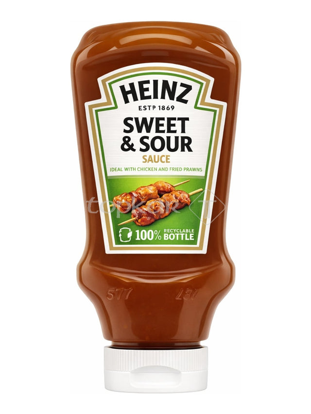 Heinz Süß-Sauer Sauce 260g – Sweet & Sour Sauce fruchtig mit Ananas