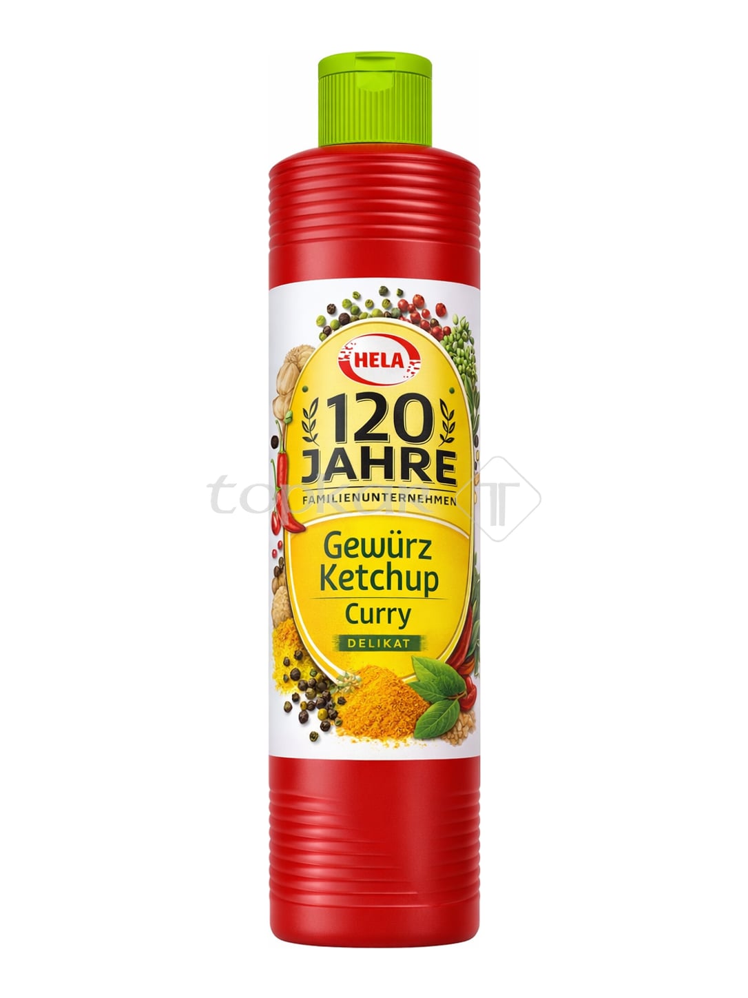 Hela Gewürz Ketchup Curry delikat 800 ml – Curry Gewürzketchup für Currywurst