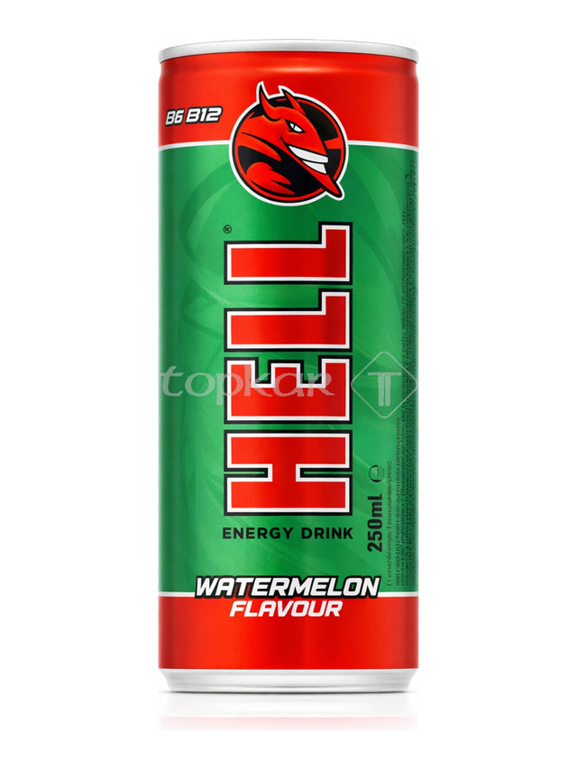Hell Energy Drink Wassermelone 250 ml – Watermelon Energydrink mit Koffein