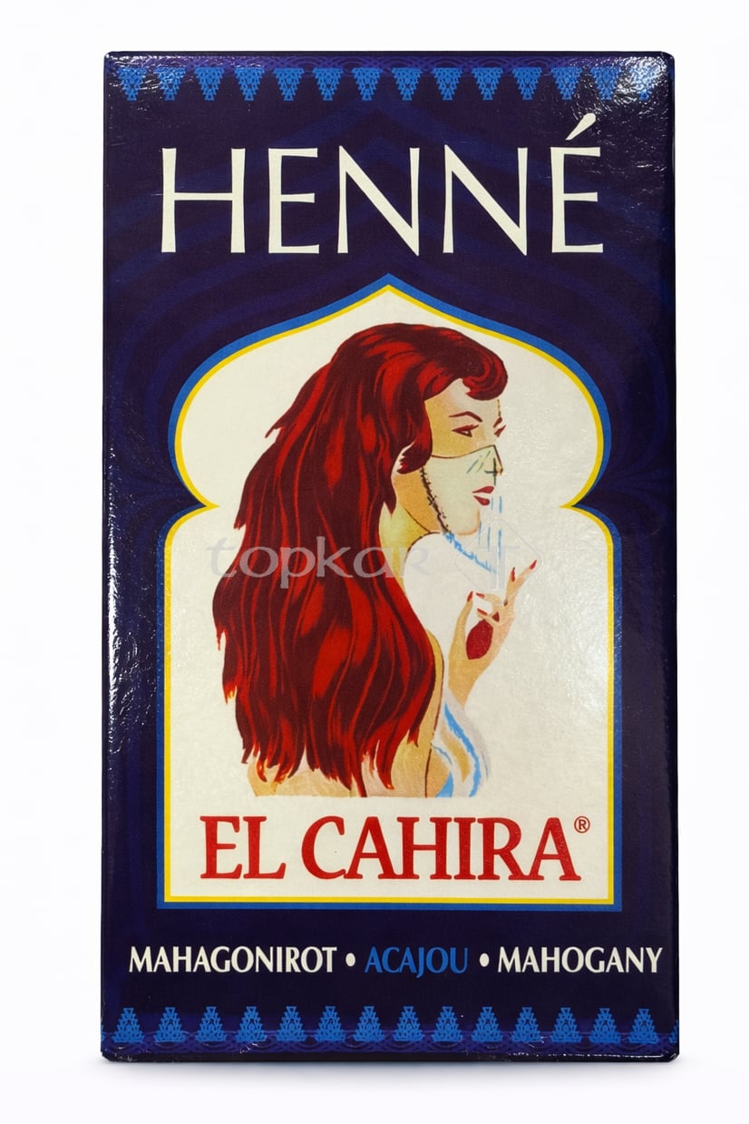 Henné El Cahira Henna Mahagonirot